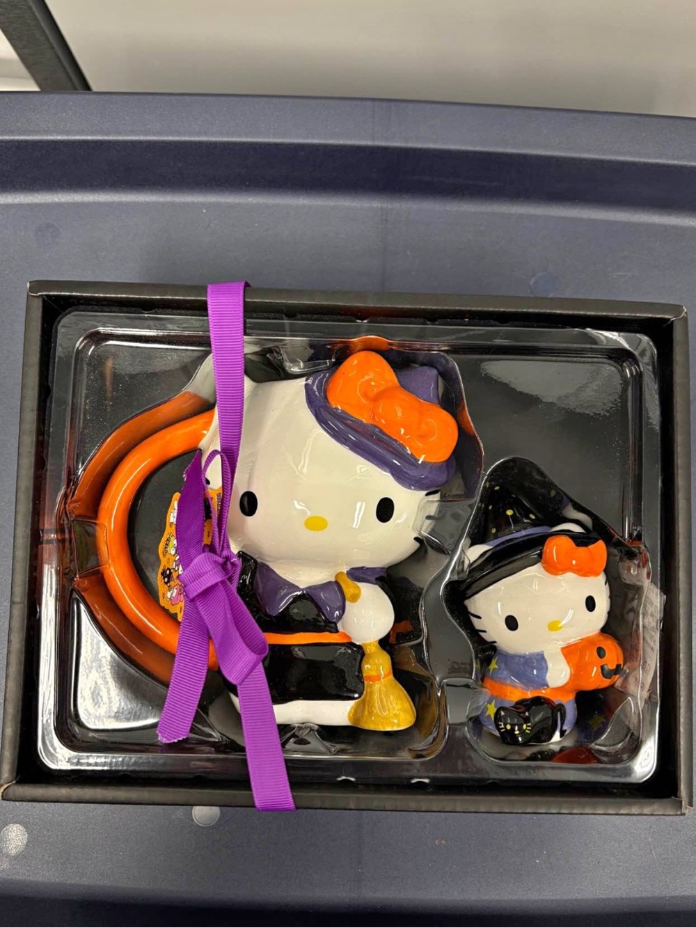 Hello Kitty Halloween Mug & Figurine Set